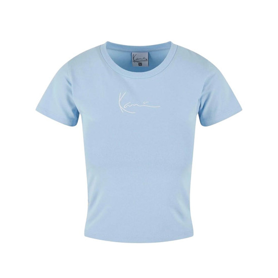 Karl Kani Γυναικεία κοντομάνικη μπλούζα Small Signature Essential Crop Tee